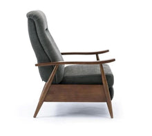 Load image into Gallery viewer, Soren Wood Arm Push Back Recliner, AH3501

