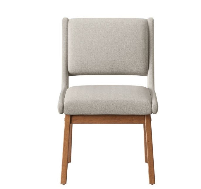 33 x 20 x 23 Holmdel Mid-Century Dining Chair Light Gray