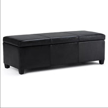 Load image into Gallery viewer, 48&quot; Franklin Storage Ottoman Bench - WyndenHall 4135RR
