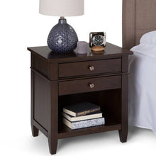 Load image into Gallery viewer, 24&quot; Sterling Solid Wood Nightstand
