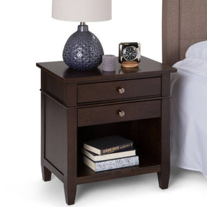 24" Sterling Solid Wood Nightstand