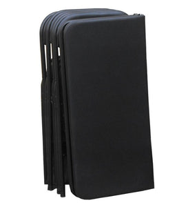 5pc Folding Table Set Black