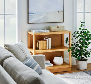 30" Delle 3 Shelf Bookcase