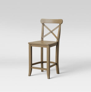 24" Litchfield X-Back Counter Height Barstool