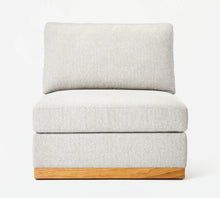 Load image into Gallery viewer, Woodland Hills Modular Sectional Chair Light Gray
