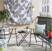 Load image into Gallery viewer, 18&quot; Steel Mesh Patio Folding Table
