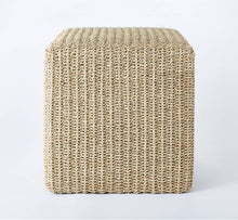 Load image into Gallery viewer, Lynwood Square Woven Cube Natural
