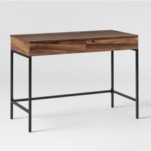 Load image into Gallery viewer, Loring Wood Writing Desk with Drawers
