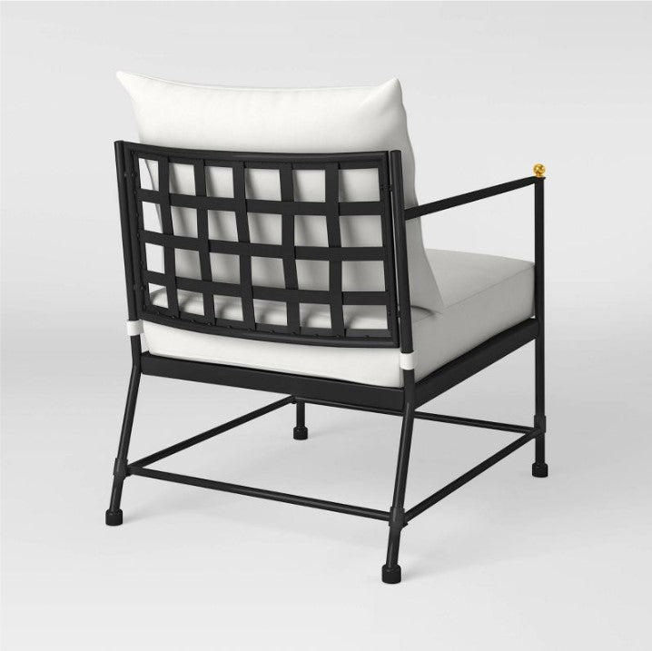 midway 2pk metal patio club chairs