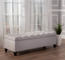 Load image into Gallery viewer, Ottilie Storage Ottoman
