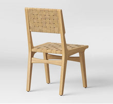 Load image into Gallery viewer, Ceylon Woven Dining Chair - Natural Wood
