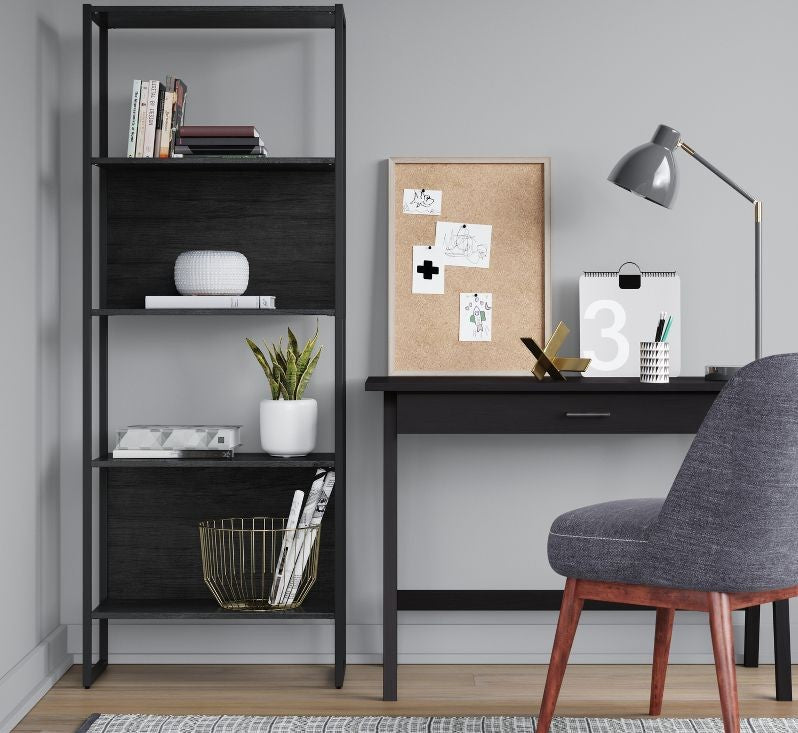 Paulo Wood Writing Desk with Drawer - ProjePaulo Wood Writing Desk with Drawer