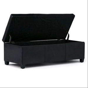 48" Franklin Storage Ottoman Bench - WyndenHall 4135RR