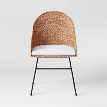 Load image into Gallery viewer, Landis Woven Backed Dining Chair with Cushion Natural
