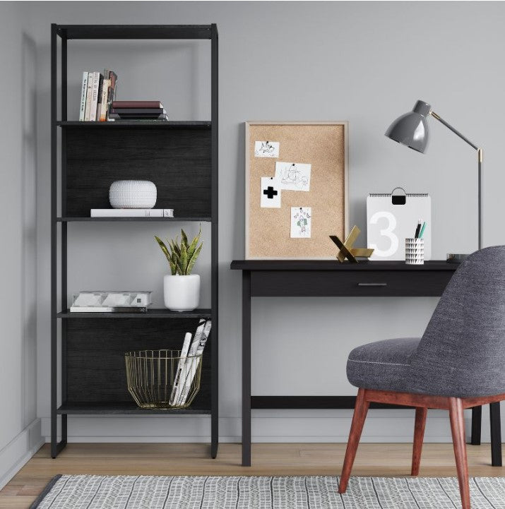 Paulo Wood Writing Desk with Drawer