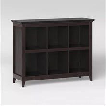 Load image into Gallery viewer, 37.2&quot; Carson 6 Bin Organizer Bookcase - Threshold™ 4136RR

