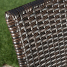 Load image into Gallery viewer, SET OF 4 Stackable Wicker Outdoor Dining Chairs 2022CDR (2 boxes)
