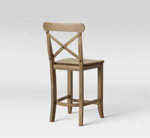 24" Litchfield X-Back Counter Height Barstool