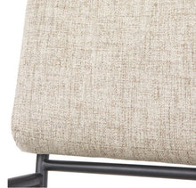 Load image into Gallery viewer, Set of 2 Indra Dining Chairs Cream/Black
