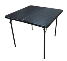 Load image into Gallery viewer, 5pc Folding Table Set Black
