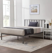 Load image into Gallery viewer, Brookside Lori Grey Twin Platform Bed Twin
