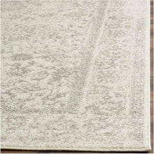 Load image into Gallery viewer, Adirondack Ivory/Silver 5 ft. x 5 ft. Square Border Area Rug
