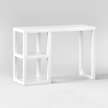 Load image into Gallery viewer, Wood Writing Desk with Storage
