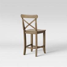 Load image into Gallery viewer, 24&quot; Litchfield X-Back Counter Height Barstool

