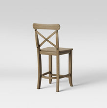 Load image into Gallery viewer, 24&quot; Litchfield X-Back Counter Height Barstool
