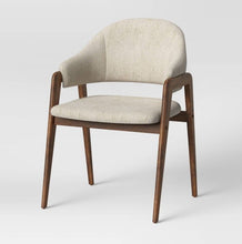 Load image into Gallery viewer, 32 Inches (H) x 22 Inches (W) x 22 Inches (D) Ingleside Open Back Upholstered Wood Frame Dining Chair
