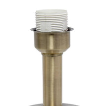 Load image into Gallery viewer, 18.5 in. 1-Light Antique Brass Concrete Table Lamp
