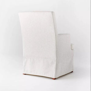 Upholstered Slipcover Dining Chair Cream - Threshold™ designed with Studio McGee 4133RR