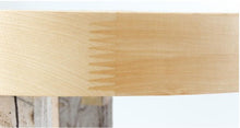 Load image into Gallery viewer, 26 in. H x 31 in. W x 31 in. D Wood 2-Shelf D-Shape Lazy Susan Set MRM629
