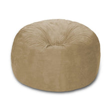 Load image into Gallery viewer, 5&#39; Large Bean Bag Chair with Memory Foam Filling and Washable Cover
