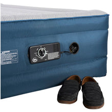 Load image into Gallery viewer, 18&quot; Queen Raised TPU Queen Air Mattress with 4 Comfort Pump
