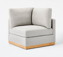 Load image into Gallery viewer, Woodland Hills Modular Sectional Corner Light Gray
