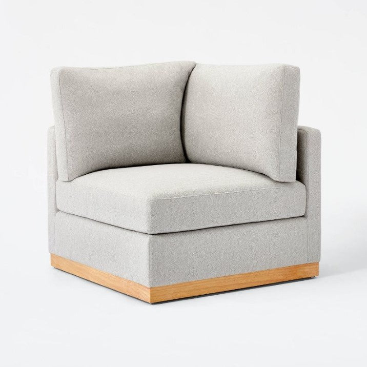 Woodland Hills Modular Sectional Corner Light Gray