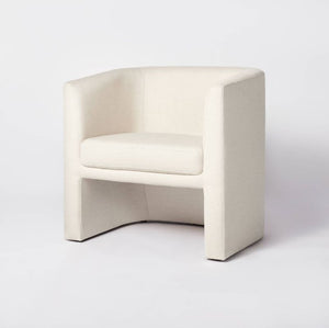 Vernon Upholstered Barrel Accent Chair