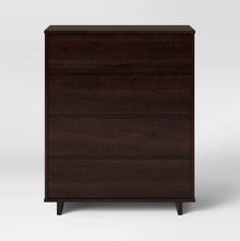Load image into Gallery viewer, Modern 4 Drawer Dresser
