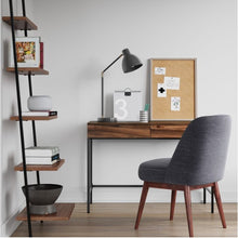 Load image into Gallery viewer, Loring Wood Writing Desk with Drawers

