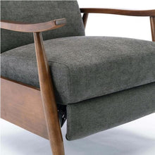 Load image into Gallery viewer, Soren Wood Arm Push Back Recliner, AH3501
