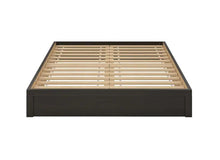 Load image into Gallery viewer, Platform Bed Dark Russet Cherry Queen Bed Frame
