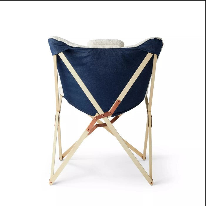 Sherpa butterfly online chair