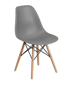 31.5"H x 18.25"W x 22.5"D Elon Two-Tone Dining Chair