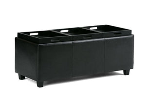 Franklin Storage Ottoman and benches