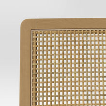 Load image into Gallery viewer, Errol Cane and Wood Dining Chair with Metal Legs Natural
