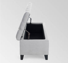 Load image into Gallery viewer, Ottilie Storage Ottoman
