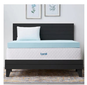 4 Inch Gel and Aloe Infused Memory Foam Topper - Twin XL