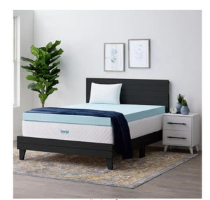 4 Inch Gel and Aloe Infused Memory Foam Topper - Twin XL