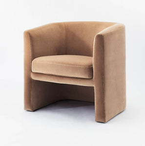 29 x 26 x30 Vernon Upholstered Barrel Accent Chair